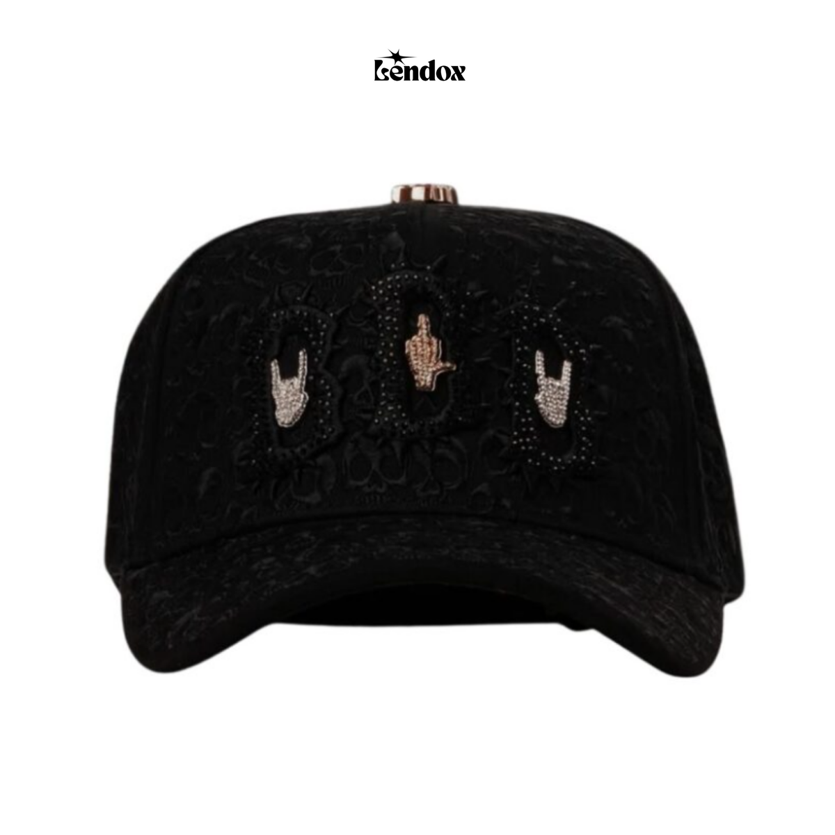 BARBAS HATS BBB HAND SKULL