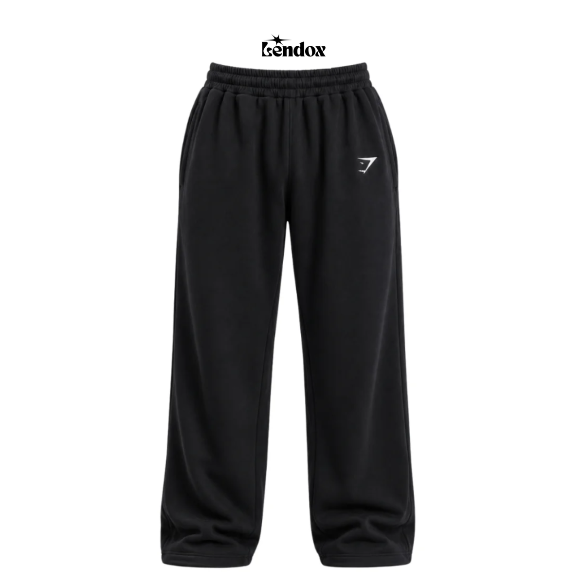 GYMSHARK CREST FLEECE (Black)